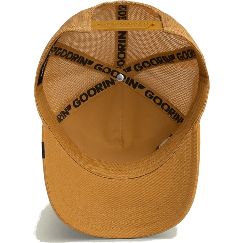 epci-curbata-maro-snapback-golden-goat-metallic-the-farm-de-goorin-bros