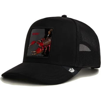 Șepci curbată camionagiu negru snapback Deadly Black Out Scorpion Metallic The Farm de Goorin Bros.