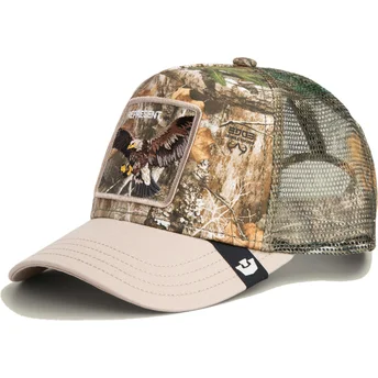 Șepci curbată camionagiu camuflaj snapback The Farm de Goorin Bros.