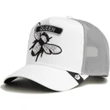 epci-curbata-alb-snapback-classic-rocker-queen-the-farm-de-goorin-bros