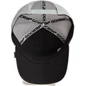 epci-curbata-alb-snapback-classic-rocker-queen-the-farm-de-goorin-bros