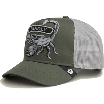 Trucker-Cap grün Skorpion Classic Rocker Deadly The Farm von Goorin Bros.