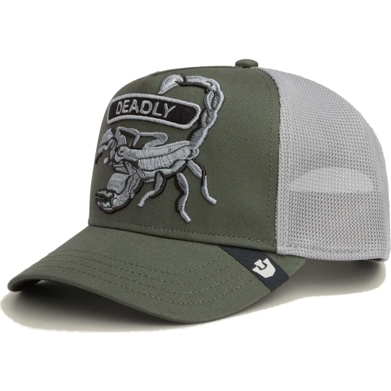 cappellino-trucker-verde-scorpione-classic-rocker-deadly-the-farm-di-goorin-bros