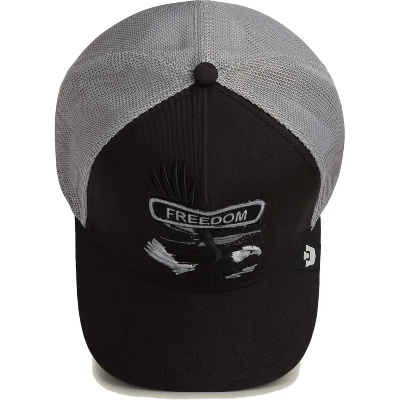 epci-curbata-negru-snapback-classic-rocker-freedom-the-farm-de-goorin-bros