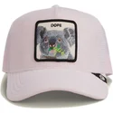 cappellino-trucker-rosa-koala-dope-terry-cloth-the-farm-di-goorin-bros