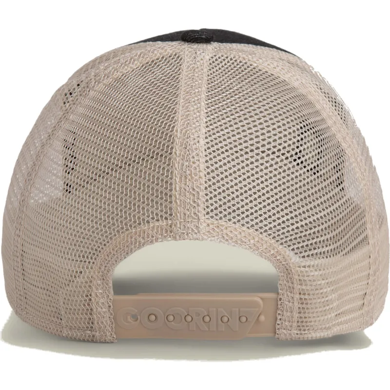 casquette-trucker-noire-crane-cancelled-denim-skull-the-farm-goorin-bros