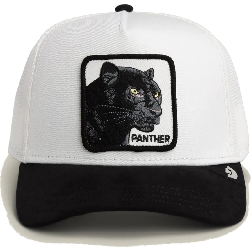 cappellino-trucker-bianco-e-nero-pantera-microsuede-black-panther-the-farm-di-goorin-bros