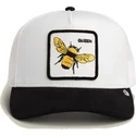 epci-curbata-negru-snapback-queen-microsuede-bee-the-farm-de-goorin-bros