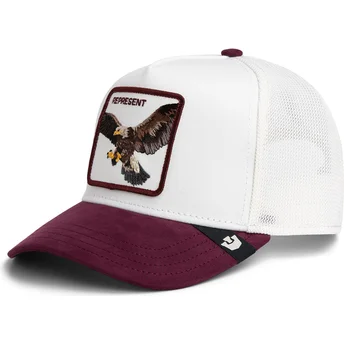 Cap curbată red snapback The Farm de Goorin Bros.