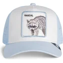 epci-curbata-albastru-snapback-pentru-copii-rascal-raccoon-mini-the-farm-de-goorin-bros