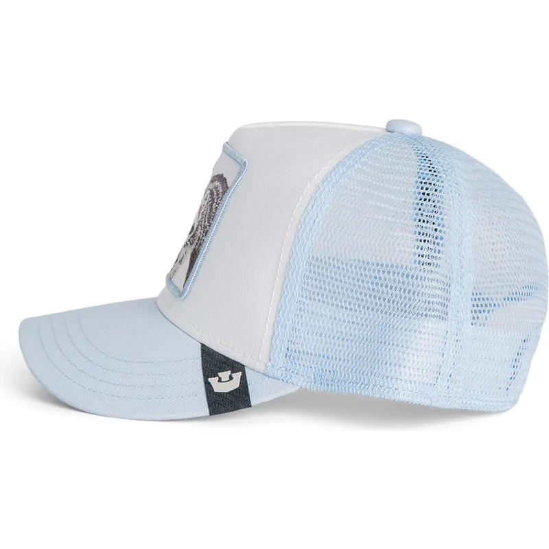 epci-curbata-albastru-snapback-pentru-copii-rascal-raccoon-mini-the-farm-de-goorin-bros