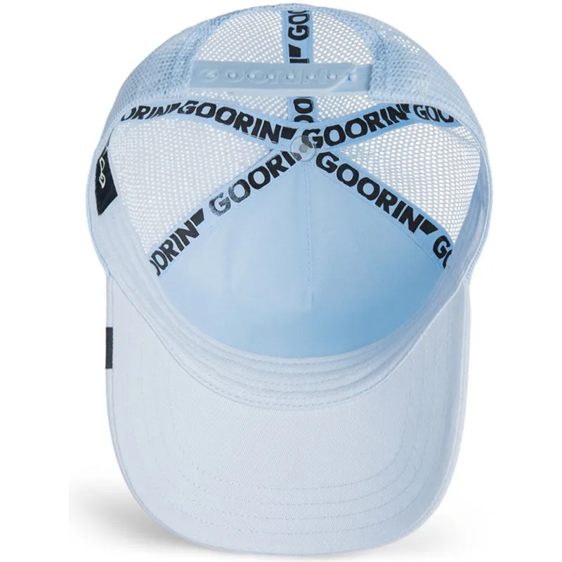 epci-curbata-albastru-snapback-pentru-copii-rascal-raccoon-mini-the-farm-de-goorin-bros