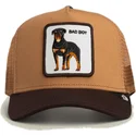 brun-trucker-keps-rottweiler-bad-boy-the-farm-fran-goorin-bros