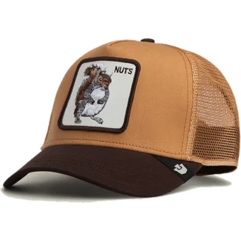 Șepci curbată maro snapback Nuts The Farm de Goorin Bros.