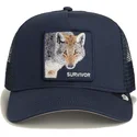 casquette-trucker-bleue-marine-loup-survivor-the-farm-goorin-bros