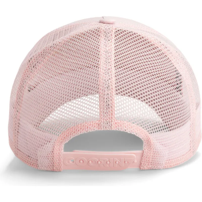 casquette-trucker-rose-cerf-bae-monochrome-the-farm-goorin-bros