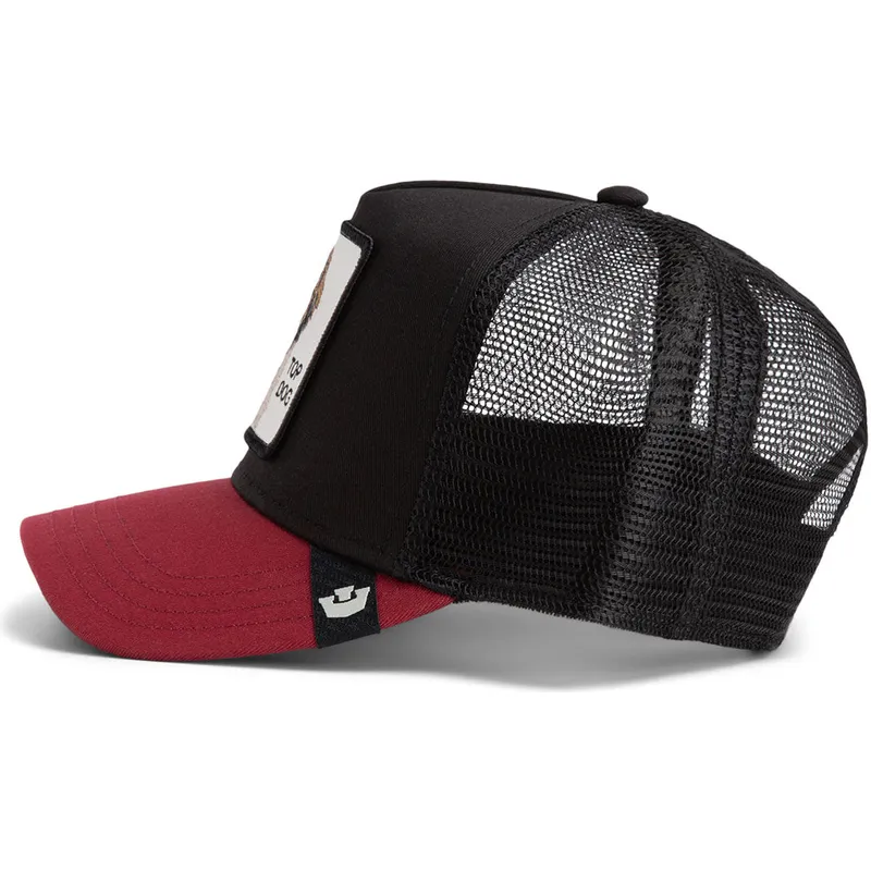 cappellino-trucker-nero-e-rosso-cane-crush-top-dog-the-farm-di-goorin-bros