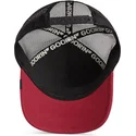 gorra-trucker-negra-y-roja-perro-crush-top-dog-the-farm-de-goorin-bros