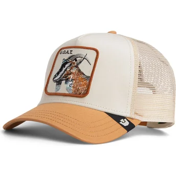 Șepci curbată maro snapback pentru copii Goat Mini The Farm de Goorin Bros.