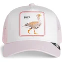epci-curbata-roz-snapback-pentru-copii-whisper-silly-the-farm-de-goorin-bros