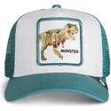 gorra-trucker-verde-para-nino-t-rex-dinosaurio-sea-monster-the-farm-de-goorin-bros