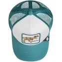 cappellino-trucker-verde-per-bambino-t-rex-dinosauro-sea-monster-the-farm-di-goorin-bros