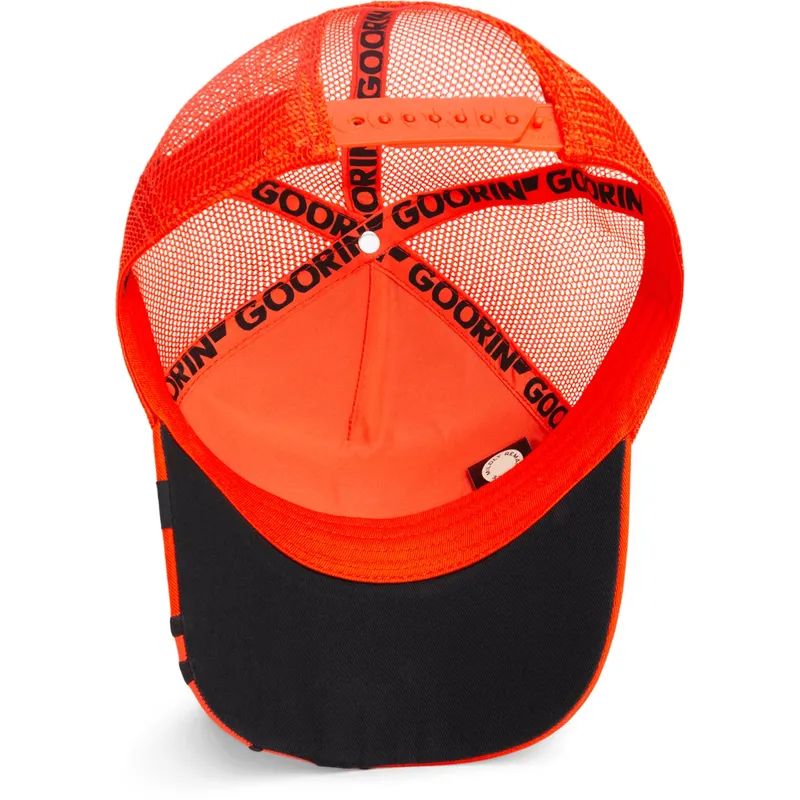 epci-curbata-camionagiu-portocaliu-snapback-guepardo-blazing-flames-the-farm-the-farm-de-goorin-bros