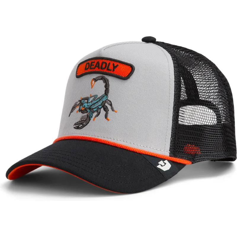 epci-curbata-gri-snapback-pop-rocker-scorpion-the-farm-de-goorin-bros