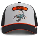 epci-curbata-gri-snapback-pop-rocker-scorpion-the-farm-de-goorin-bros