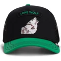 casquette-trucker-verte-loup-pop-rocker-lone-wolf-the-farm-goorin-bros