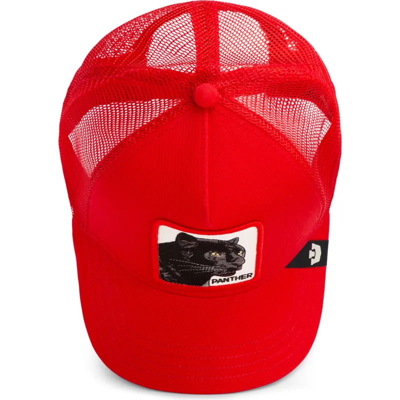 cappellino-trucker-rosso-pantera-rush-panther-the-farm-di-goorin-bros