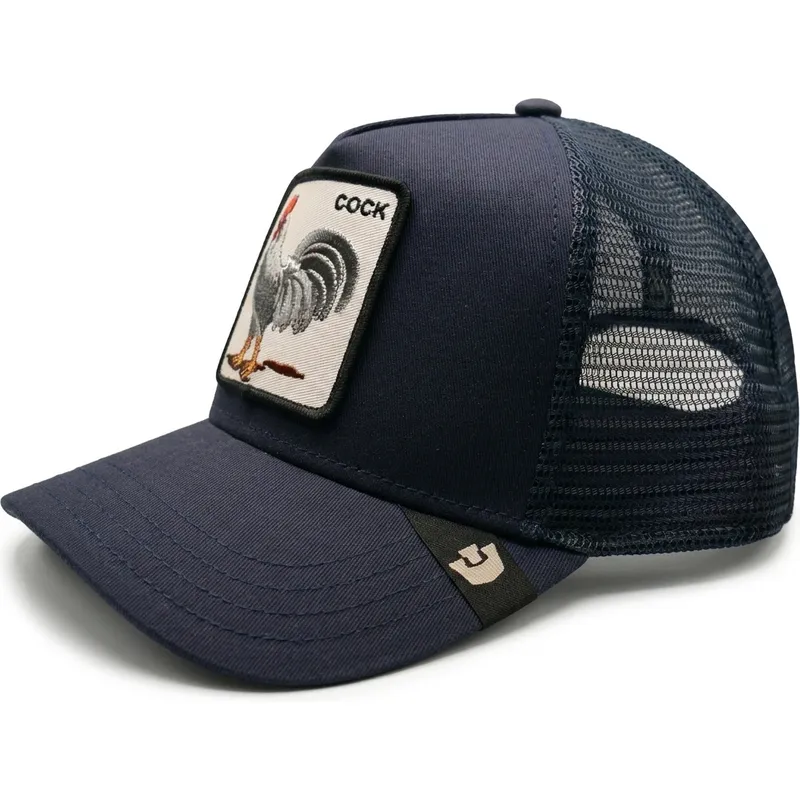 casquette-trucker-bleue-marine-coq-edge-cock-the-farm-goorin-bros