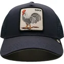 casquette-trucker-bleue-marine-coq-edge-cock-the-farm-goorin-bros