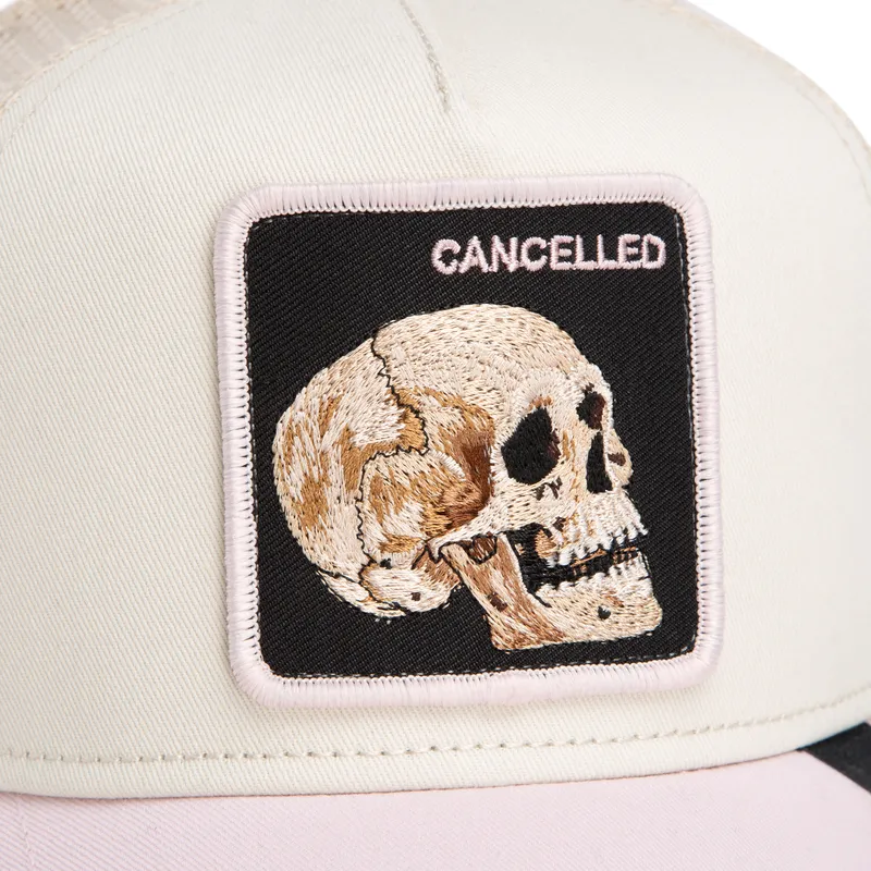 epci-curbata-papagal-snapback-the-cancelled-skull-whisper-the-farm-de-goorin-bros