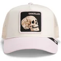 epci-curbata-papagal-snapback-the-cancelled-skull-whisper-the-farm-de-goorin-bros