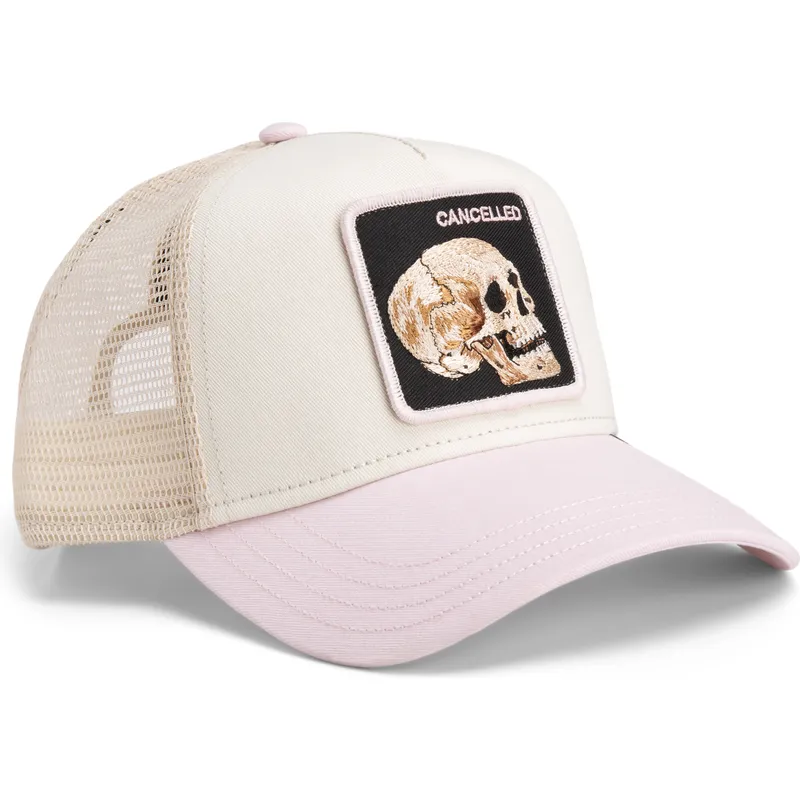 epci-curbata-papagal-snapback-the-cancelled-skull-whisper-the-farm-de-goorin-bros