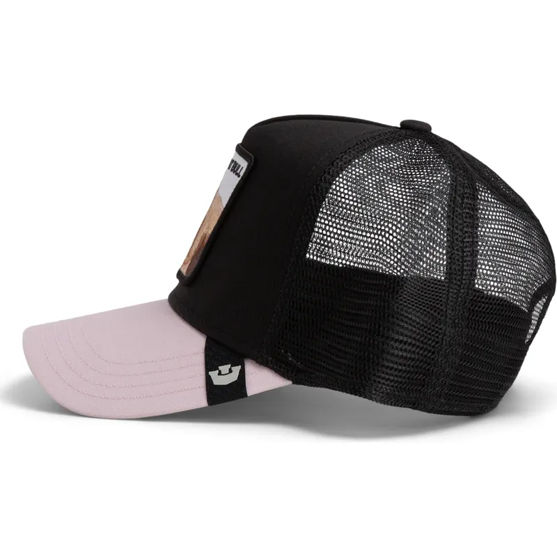 gorra-trucker-negra-whisper-the-pitbull-the-farm-de-goorin-bros
