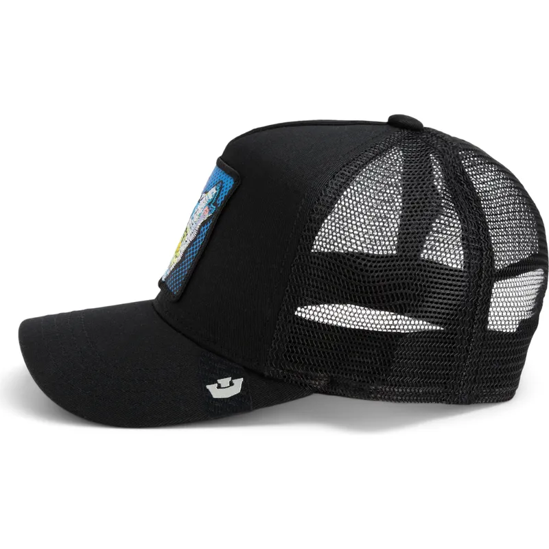 casquette-trucker-noire-loup-lone-wolf-pop-art-2-the-farm-goorin-bros