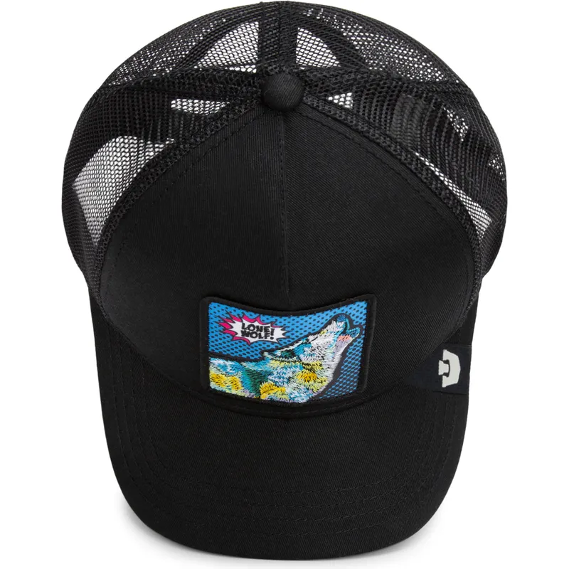 epci-curbata-camionagiu-negru-snapback-lone-wolf-pop-art-2-the-farm-de-goorin-bros
