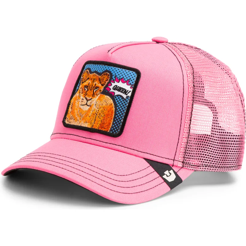 cappellino-trucker-rosa-leona-queen-pop-art-2-the-farm-di-goorin-bros