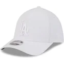 cappellino-curvo-bianco-regolabile-39thirty-m-crown-a-frame-dei-los-angeles-dodgers-mlb-di-new-era