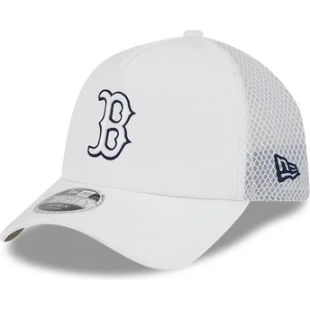 New Era 9FORTY APEX BP Boston Red Sox MLB White Trucker Hat