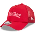 rote-trucker-kappe-9forty-apex-bp-letters-der-boston-red-sox-mlb-von-new-era