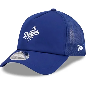 Blaue Trucker-Kappe 9FORTY APEX BP der Los Angeles Dodgers MLB von New Era