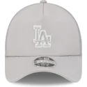 cappellino-trucker-grigio-9forty-apex-batting-practice-dei-los-angeles-dodgers-mlb-di-new-era