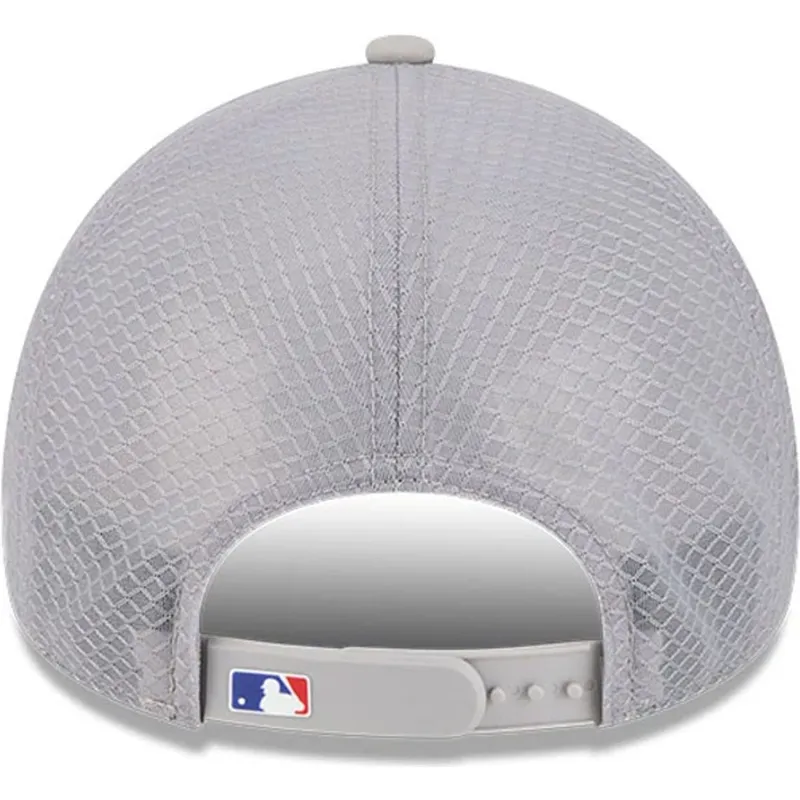 cappellino-trucker-grigio-9forty-apex-batting-practice-dei-los-angeles-dodgers-mlb-di-new-era