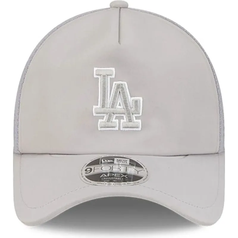 casquette-trucker-grise-9forty-apex-bp-los-angeles-dodgers-mlb-new-era