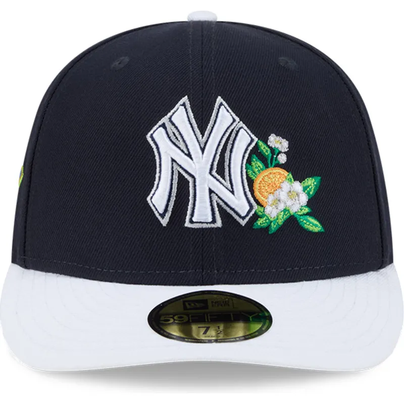 granatowo-biala-dopasowana-czapka-z-zakrzywionym-daszkiem-59fifty-spring-training-new-york-yankees-mlb-new-era