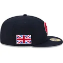 cappello-piatto-blu-navy-chiuso-59fifty-great-britain-2026-world-baseball-classic-di-new-era