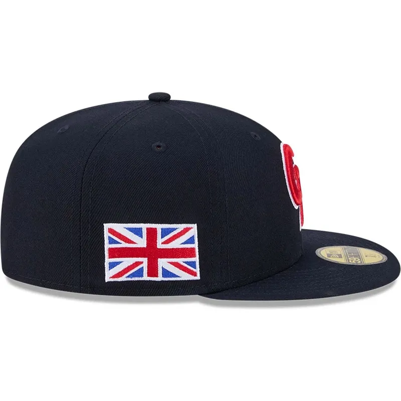 cappello-piatto-blu-navy-chiuso-59fifty-great-britain-2026-world-baseball-classic-di-new-era
